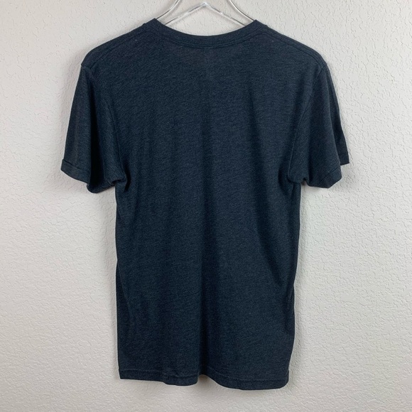 AMERICAN APPAREL Camp 75 Graphic Tee Soft Sz Small - Picture 6 of 11